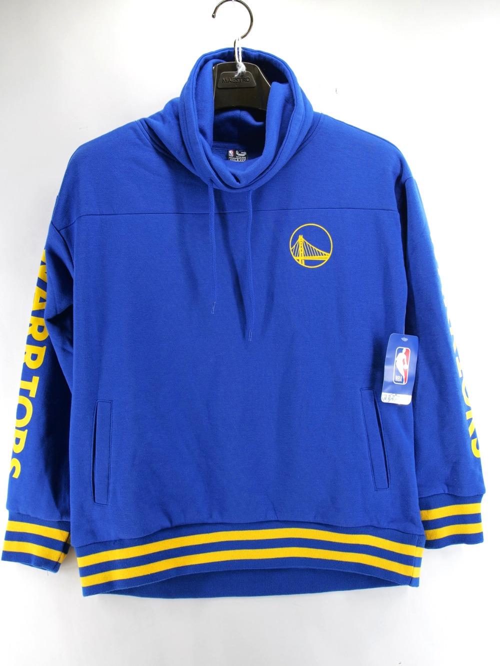 NBA UNK Golden State Warriors NWT Pullover Sweatshirt Size Small Long Sleeve
